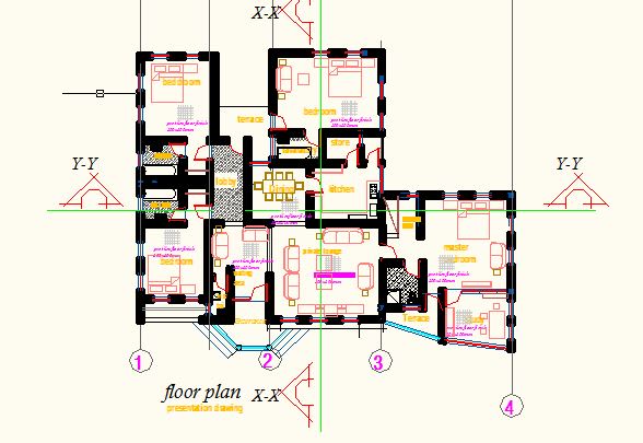 I will design architectural 2D floor plan with autoCAD