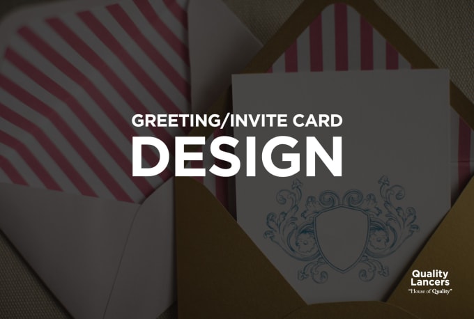 I will design greeting or invite card