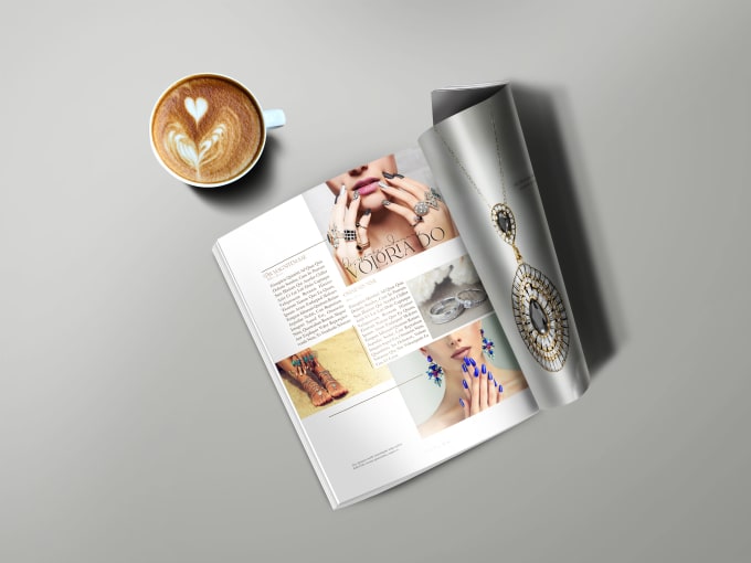 I will design magazine, corporate profile, catalog,  annual report