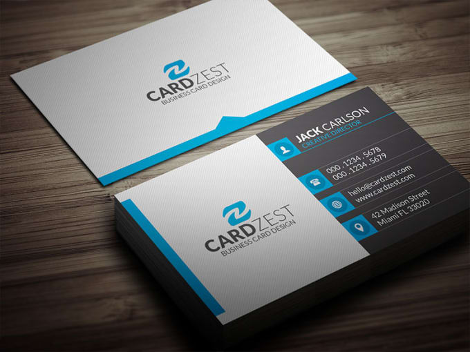 I will design modern style business card for you