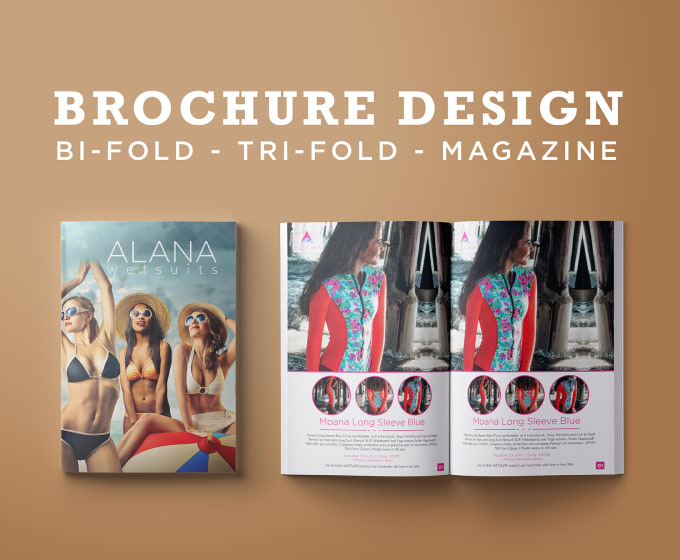 I will design premium brochure, catalog, trifold, bifold