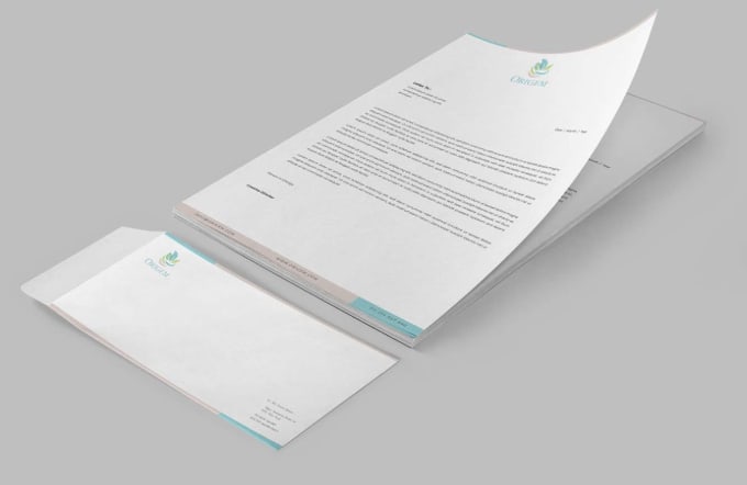 I will design professional letterhead and envelope