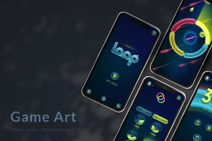 I will design UI, UX and art for your mobile game or app