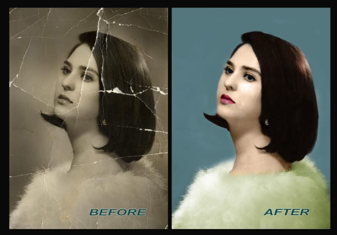 I will do amazing photo restoration in 24 hrs