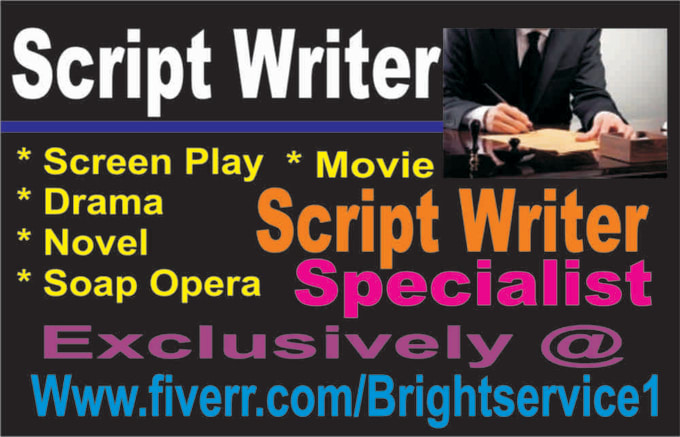 I will do awesome script writing for you