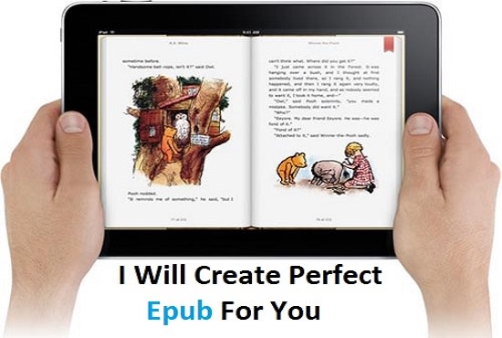 I will do epub formatting, ebook formatting, kindle formatting