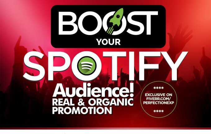 I will do organic spotify music promotion viral