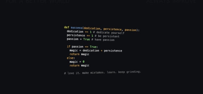 I will do python programming and jobs