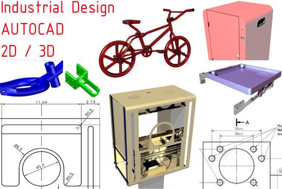 I will do the industrial design with autocad