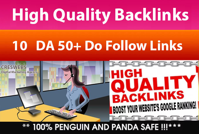 I will dofollow da50 quality backlinks