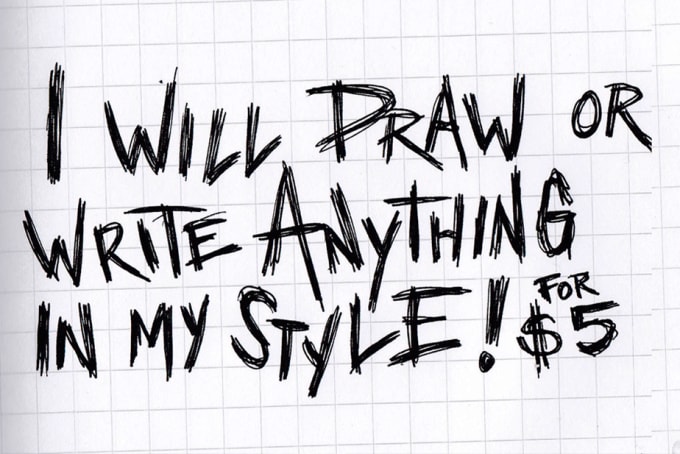 I will draw or Write Anything in My Pen and Ink Style