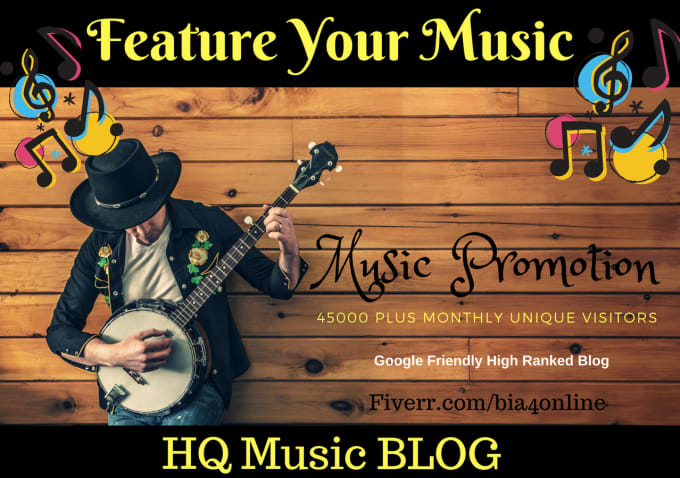I will feature you or your music on HQ music blog
