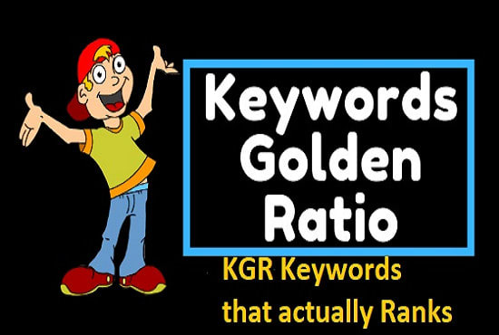 I will find kgr keywords that actually ranks