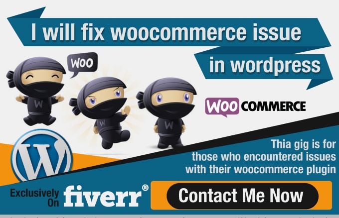 I will fix or customize woocommrece
