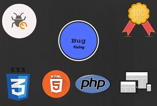 I will fix your html,css,php bugs