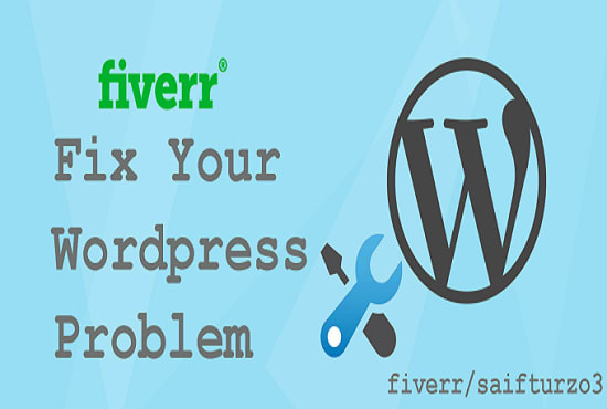 I will fix your wordpress errors, wordpress issues