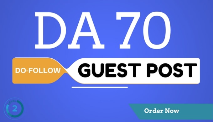 I will guest post on da 70 website