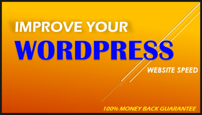 I will improve your wordpress website speed