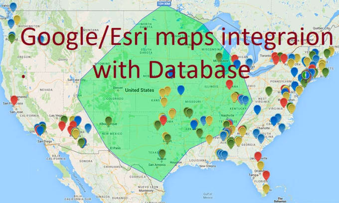 I will integrate google maps and esri maps API in your website