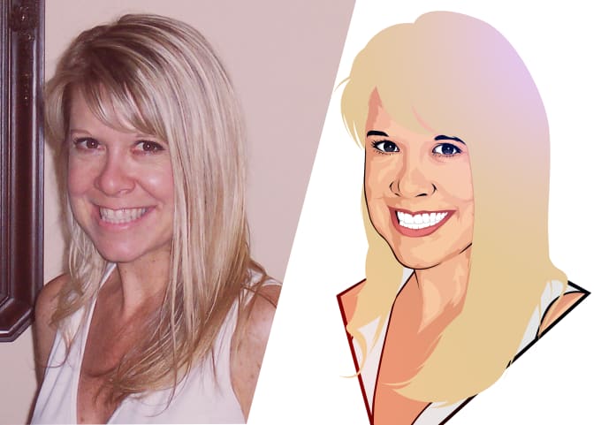 I will make a Professional Portrait Vector of your Photo