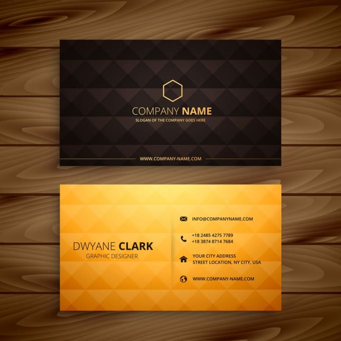 I will make business cards for your company
