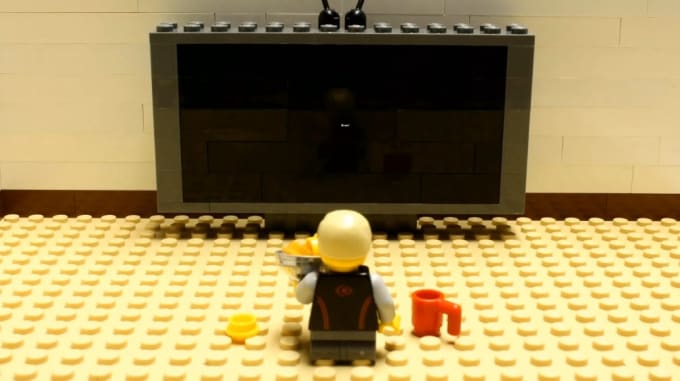 I will make lego stop motion watching your logo or video