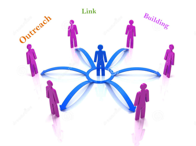 I will outreach for link building