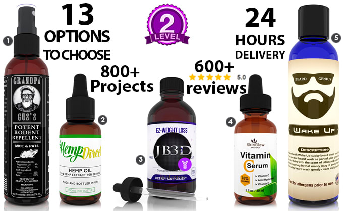 I will place your label on 3d vitamin drops vapor bottle