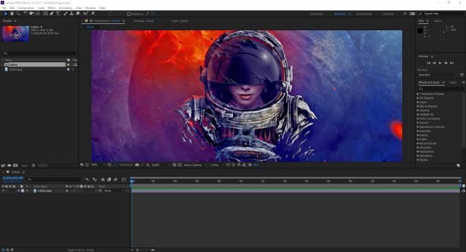 I will professionally do anything in adobe after effects