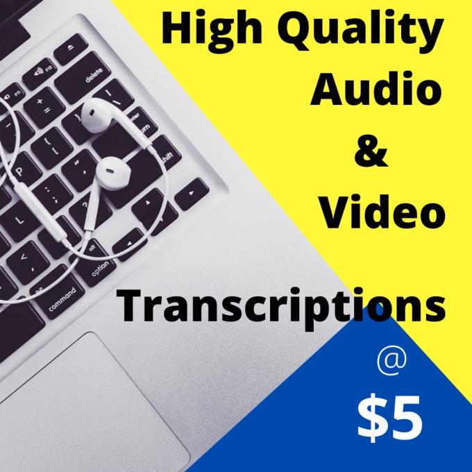 I will provide quality transcripts for your video and audio files