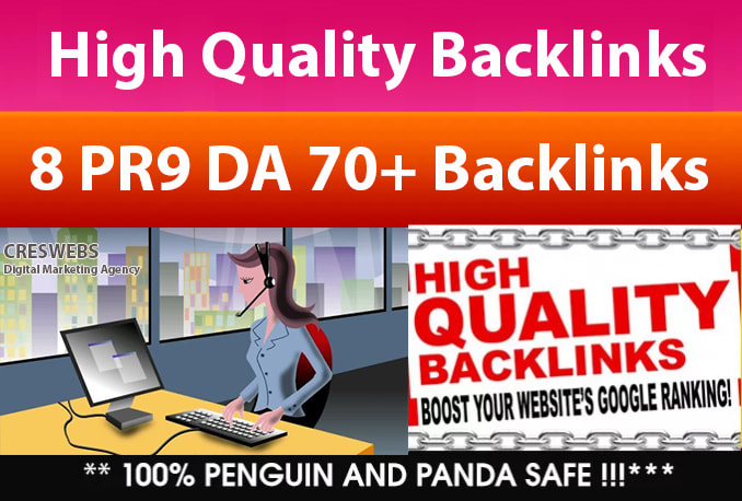 I will provide you da70 backlinks