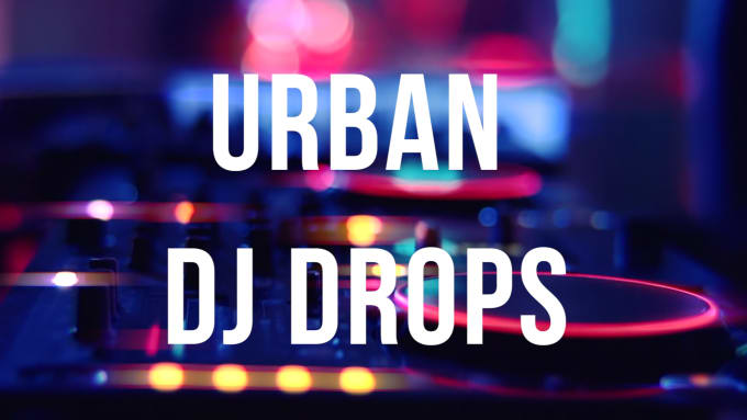 I will record 5 urban american dj drops