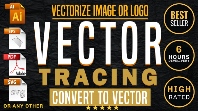 I will redraw or vectorise logo and picture