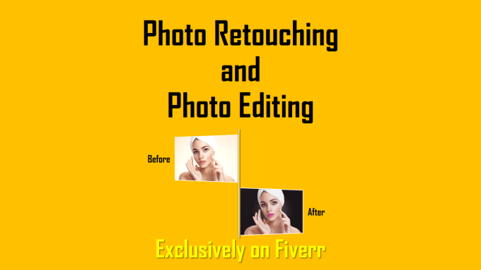 I will retouch and edit your photo