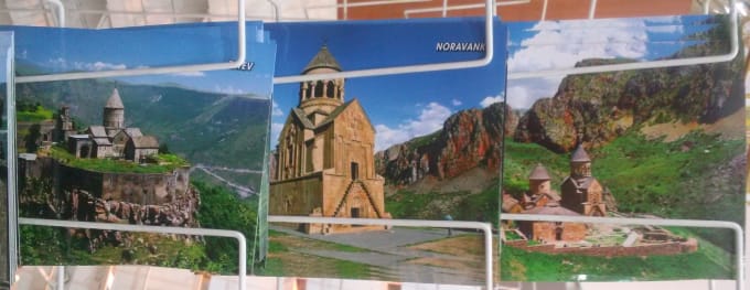 I will send a postcard from Yerevan, Armenia to anywhere