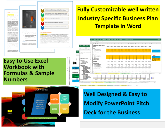 I will send an IT company business plan template