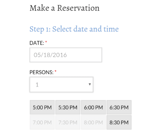 I will setup online reservation form to your restaurant with redi plugin