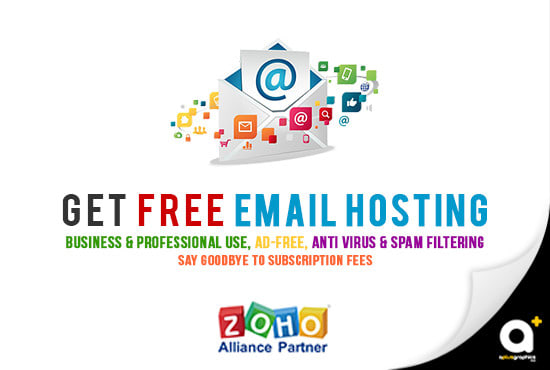 I will setup zoho free e mail for your domain