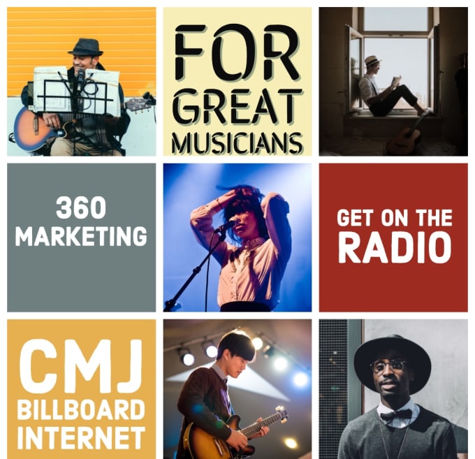 I will submit music to cmj and billboard chart radio stations