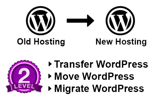 I will transfer wordpress, move wordpress, migrate wordpress