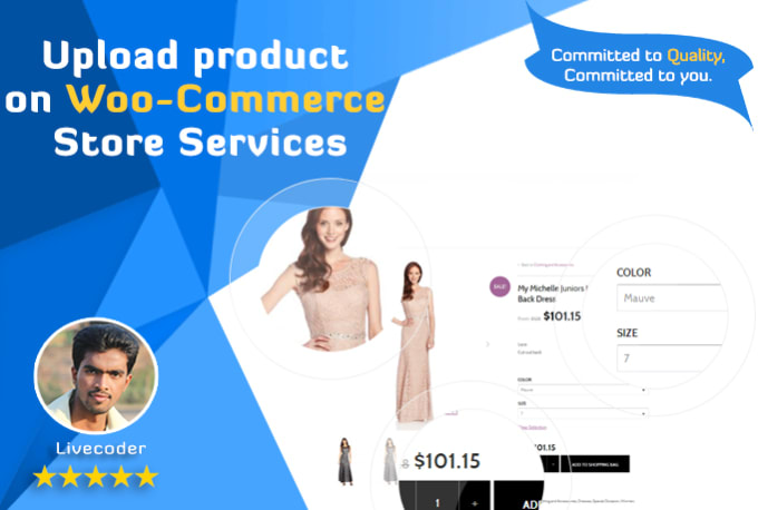 I will upload product on your woocommerce store
