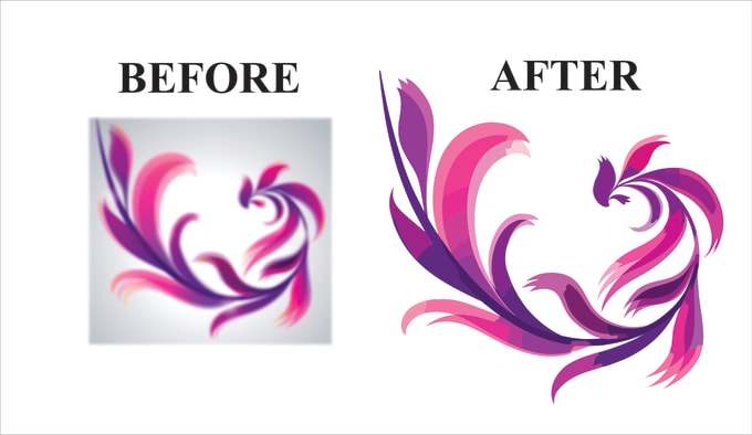I will vector trace or recreate any logo or image quickly