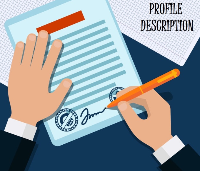 I will write amazing short profile descriptions for you