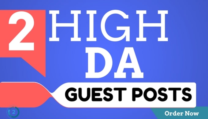 I will write and guest post on 2 high da websites