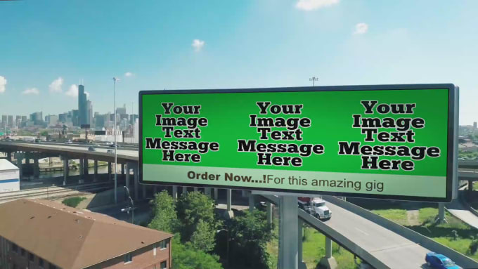 I will add anything this city billboard video