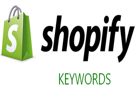 I will add up to 12 keywords to your shopify store