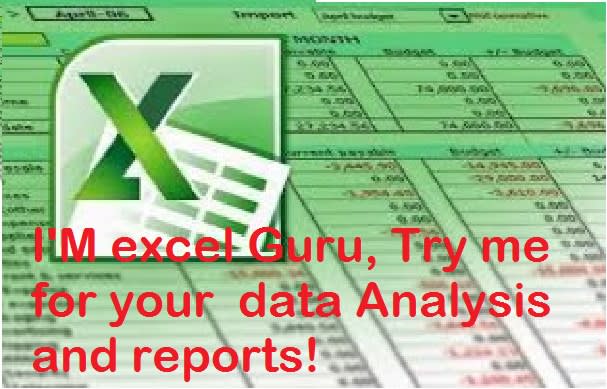 I will analyse and produce report of your data in MSExcel SPSS MatLab