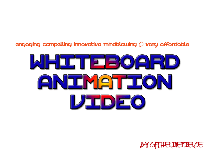 I will animate a whiteboard sales video animation today
