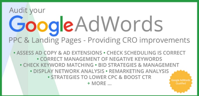 I will audit your Google Adwords