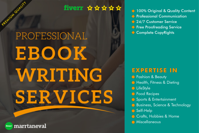 I will be your writer for any ebook writing service